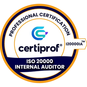 CertiProf Certification ISO/IEC 20000 Internal Auditor (I20000IA)™ - Certiprof 