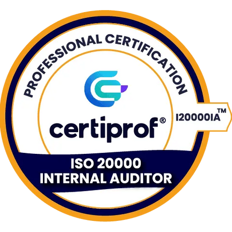 CertiProf Certification ISO/IEC 20000 Internal Auditor (I20000IA)™ - Certiprof 