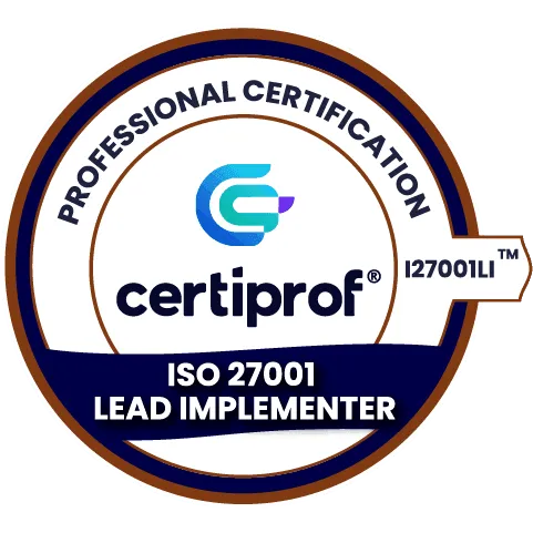 ISO 27001 Lead Implementer Professional Certification - I27001LI™ - Certiprof 