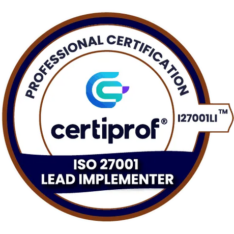 ISO 27001 Lead Implementer Professional Certification - I27001LI™ - Certiprof 