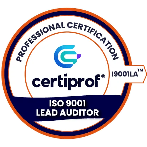CertiProf Certification ISO 9001 Lead Auditor (I9001LA™) - Certiprof 