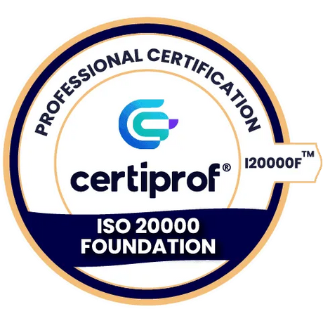 CertiProf Certification ISO/IEC 20000 Foundation (I20000F™) - Certiprof 