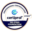CertiProf Certification ISO/IEC 27001:2022 Foundation (I27001F™) - Certiprof 