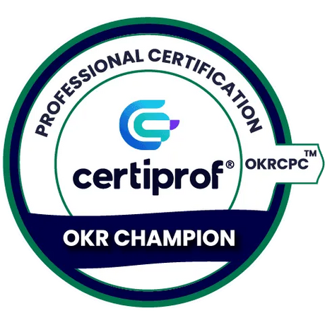 OKR Champion Professional Certification - (OKRCPC™) - Certiprof 