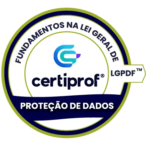 Fundamentos da Lei Geral de Proteção de Dados (LGPDF™) - Certiprof 