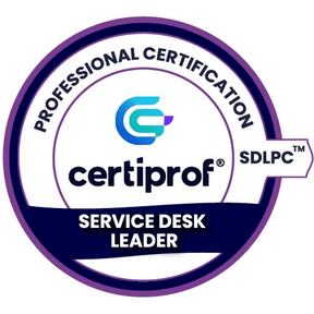 Service Desk Leader Professional Certification (SDLPC™) - Certiprof 