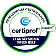Lean Six Sigma Green Belt Professional Certification (LSSGBPC™) - Certiprof 
