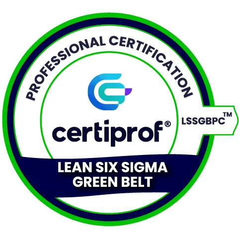 Lean Six Sigma Green Belt Professional Certification (LSSGBPC™) - Certiprof 